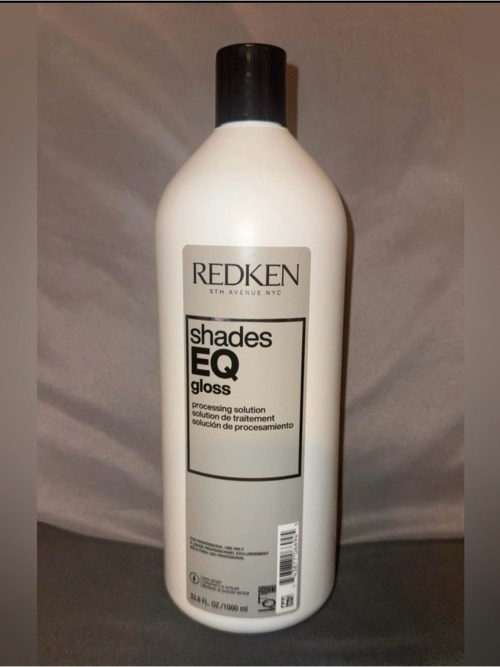 Redken Shades EQ Color Gloss Processing Solution Developer 33.8 fl oz BRAND NEW!